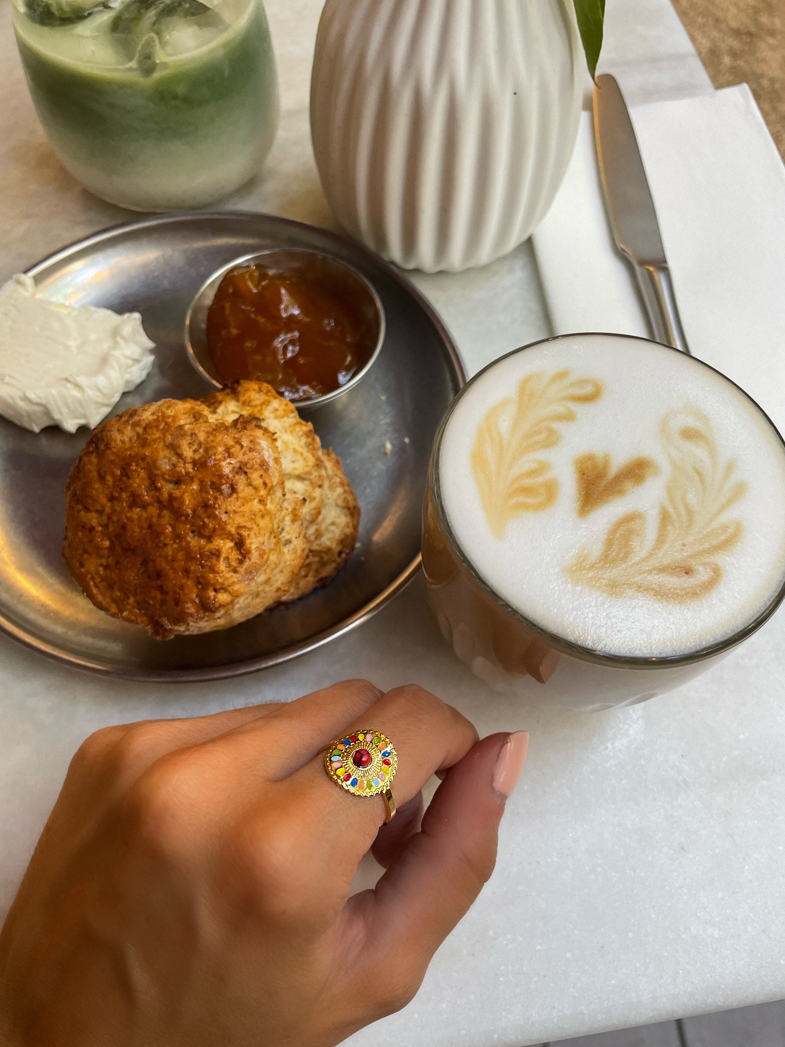 Anillo Peratallada de acero inoxidable. 