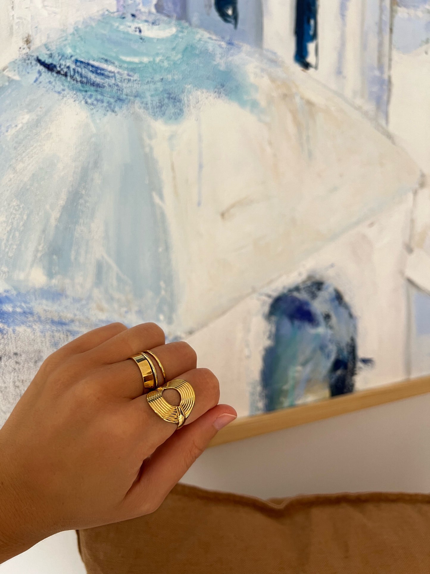 Anillos de acero inoxidable