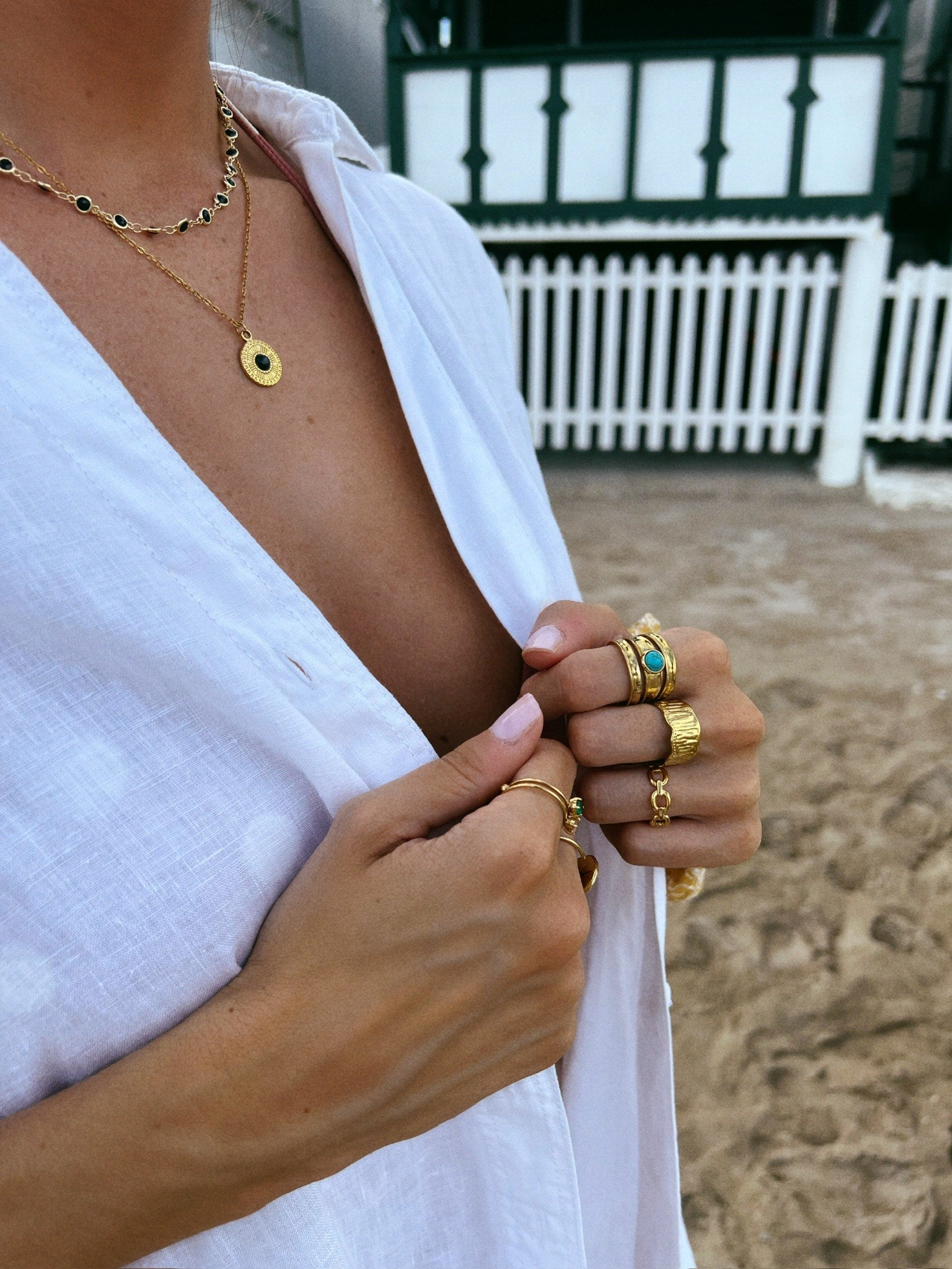 Joyas bonitas de acero inoxidable