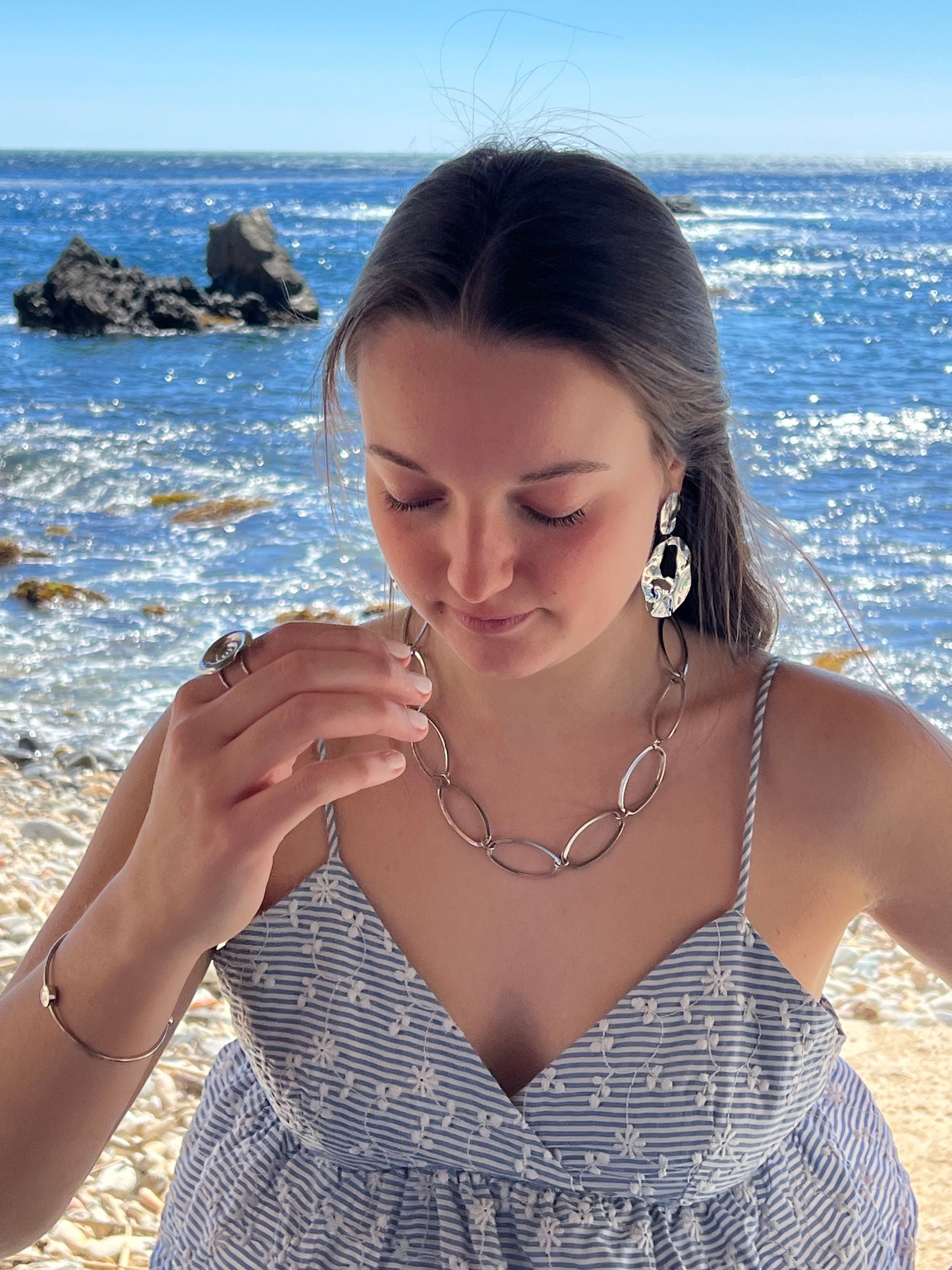 ANILLO ROVELLADA PLATA