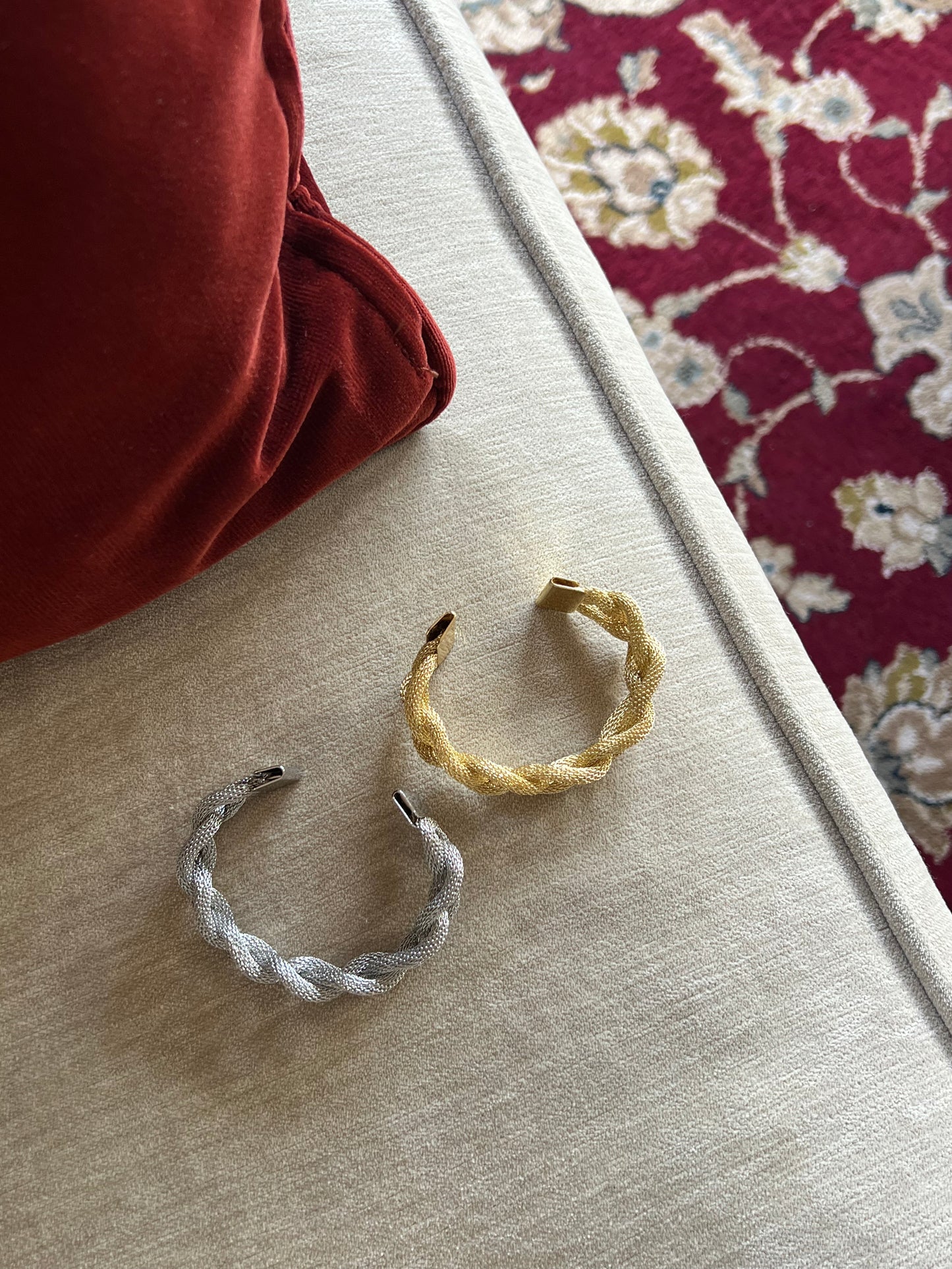 BRAZALETE MASET PLATA