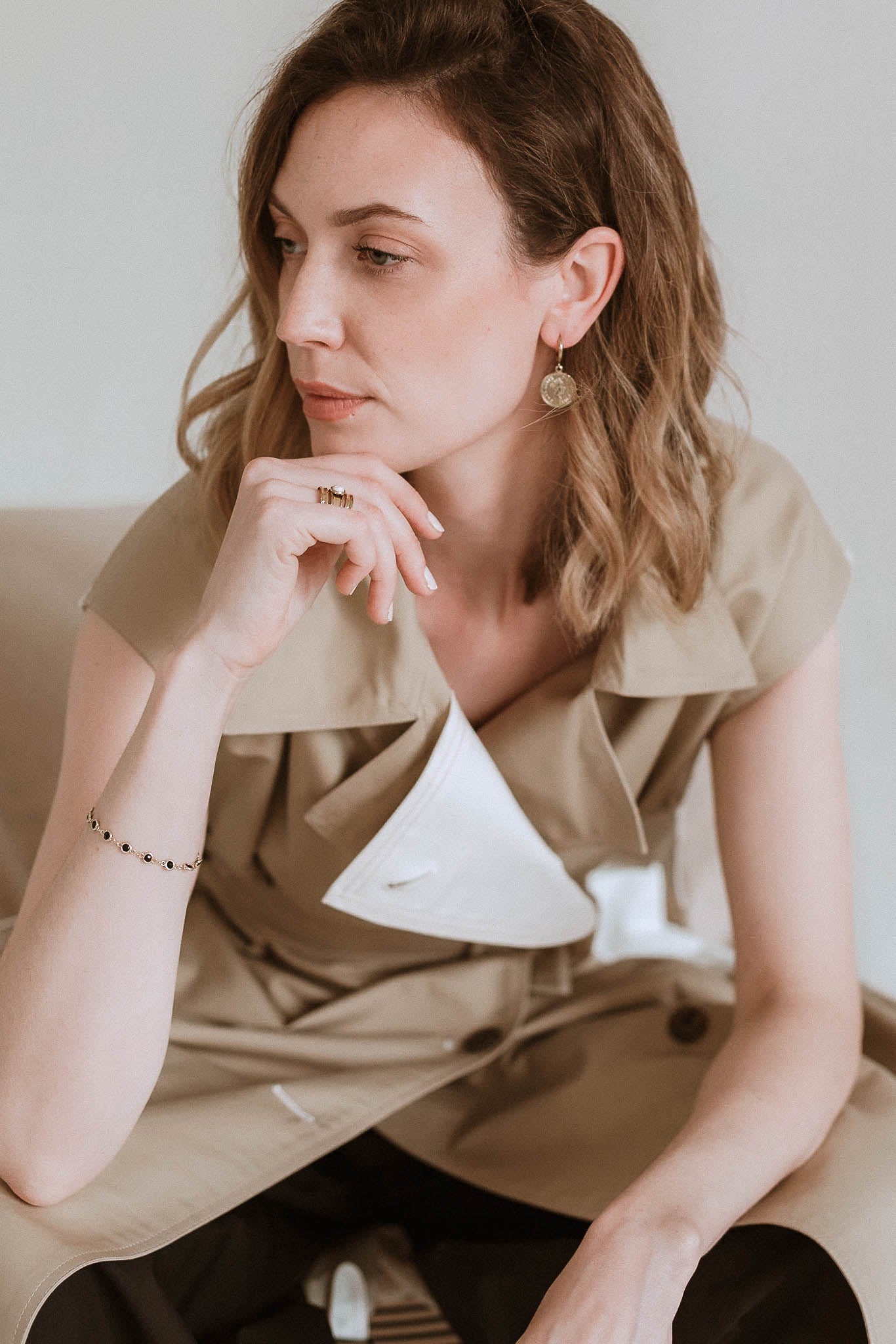 Pendientes Illa Roja, anillo Aiguablava y pulsera Les Formigues