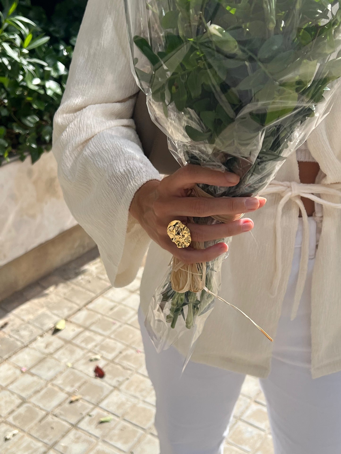 Anillo de acero inoxidable inspirado en la Costa Brava