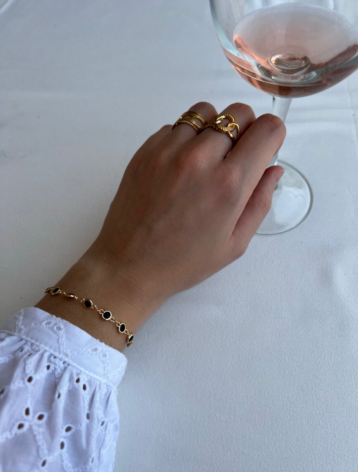 Pulsera Les Formigues y anillos Foradada y Portlligat