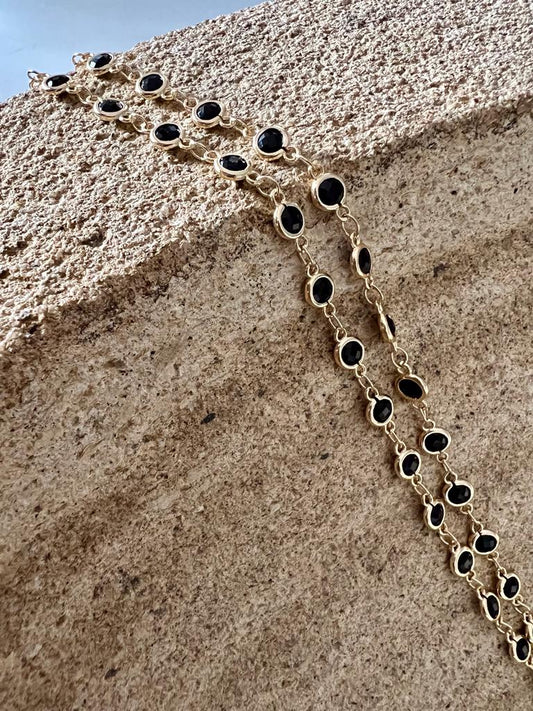 Collar Les Formigues bañado en oro 